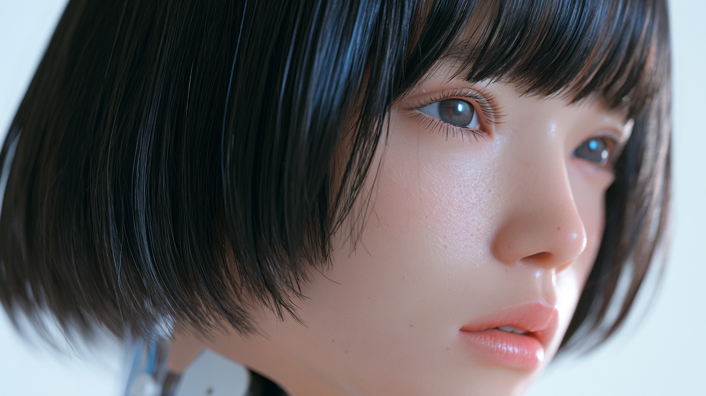 ソーシャルアプリ開発用の少女ロボット